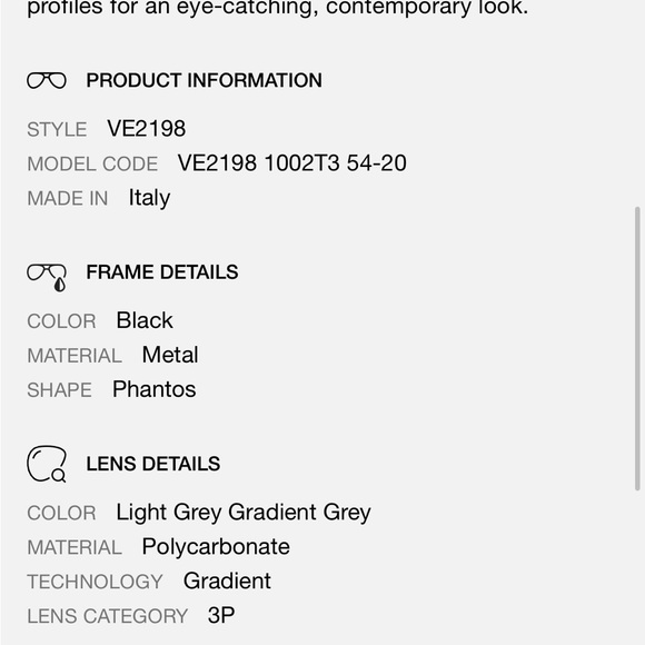 Versace Black and Gold Sunglasses with Case - Picture 3 of 11